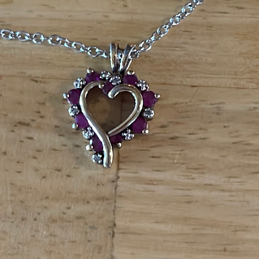 Ruby & Diamond Necklace